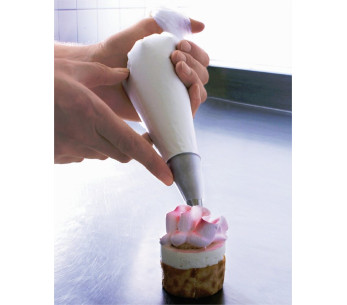 Rolo de 20 sacos de pasteleiro profissionais descartáveis One Way de 41 cm 2