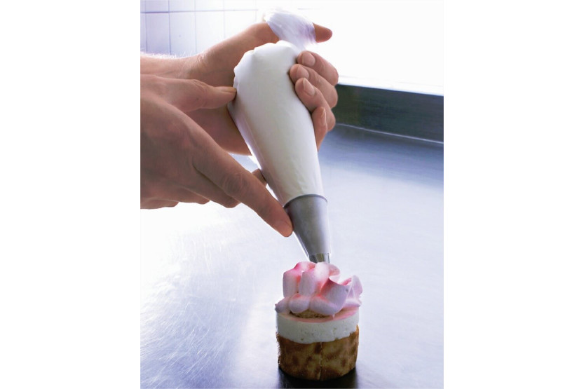 Rolo de 20 sacos de pasteleiro profissionais descartáveis One Way de 41 cm