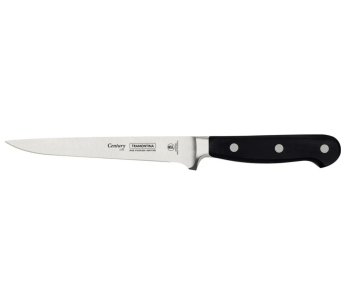 Tramontina Century filet de sole coltello 15cm lama forgiata manico in policarbonato nero