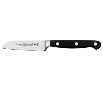 Tramontina Century grønnsakskniv 8 cm smidd blad svart polykarbonathåndtak