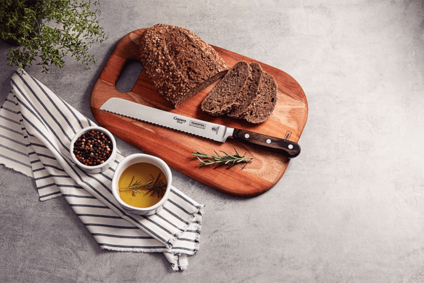 Tramontina Century brødkniv 20 cm smedet blad technobois håndtag