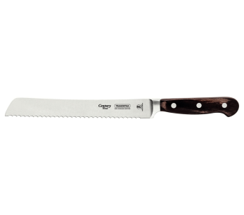 Brotmesser Tramontina Century geschmiedete Klinge 20cm Griff Technobois