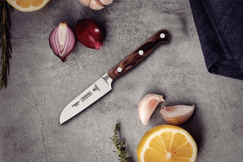 Tramontina Century paring knife 8cm forged blade technobois handle