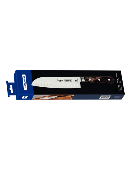 Tramontina Century santokukniv 18 cm smedet blad technobois håndtag
