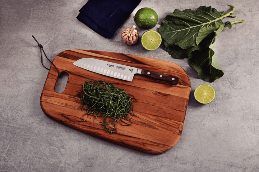 Tramontina Century santoku veitsi 18cm taottu terä technobois kahva