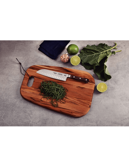 Cuchillo Tramontina Century santoku con hoja forjada de 18 cm y mango de tecnobois