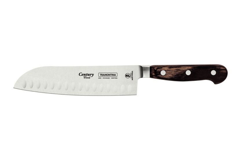 Tramontina Century Santokumesser mit geschmiedeter Klinge 18cm Griff aus Technobois