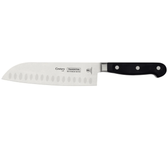 Tramontina Century santokukniv 18cm smidd blad svart polykarbonathandtag