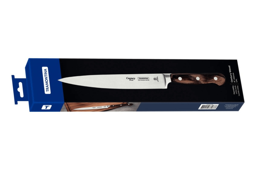 Tramontina Century universalkniv 20 cm smedet blad technobois håndtag