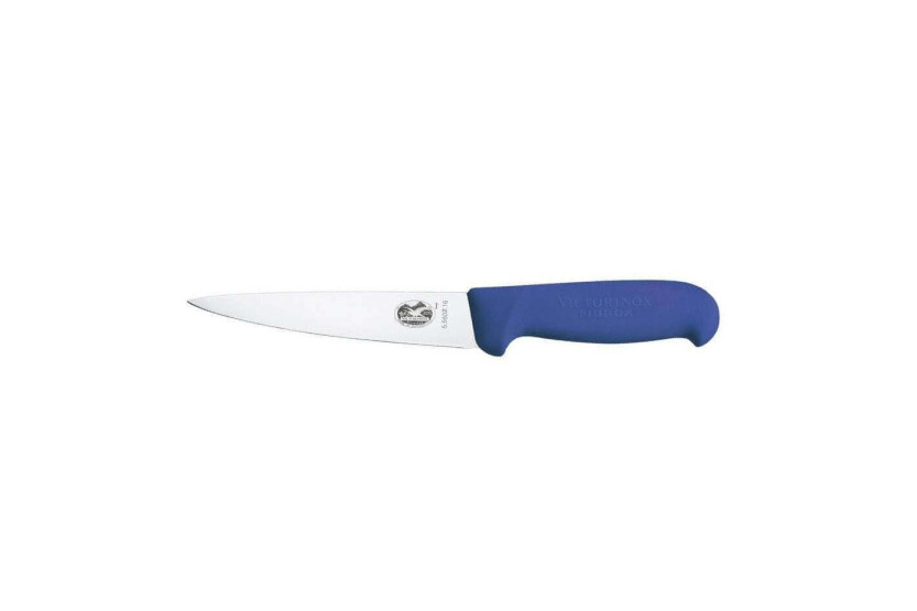 Ausbein-/Entblutungsmesser 14cm, Fibroxgriff blau Victorinox 5.5602.14