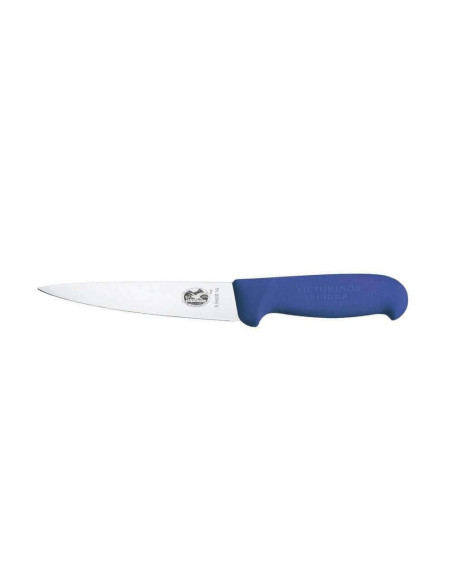 Ausbein-/Entblutungsmesser 14cm, Fibroxgriff blau Victorinox 5.5602.14