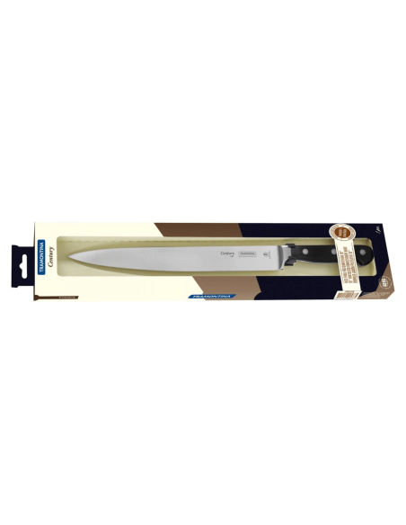 Tramontina Century Universalmesser mit geschmiedeter Klinge 25cm Griff aus schwarzem Polycarbonat