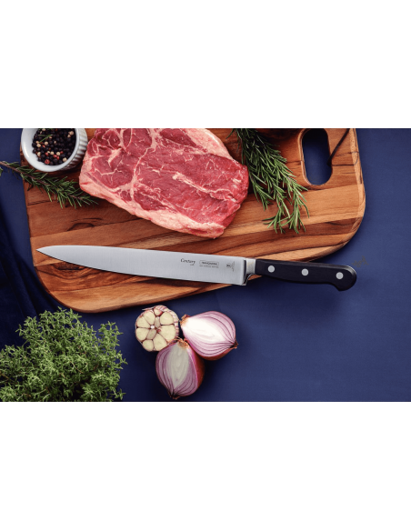 Tramontina Century all-purpose knife 25cm forged blade black polycarbonate handle