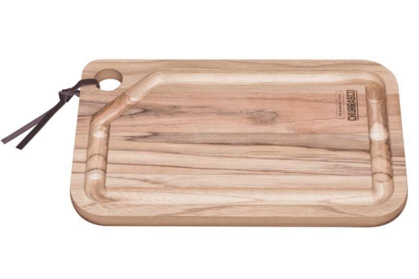 Tramontina Keittiön leikkuulauta kourulla FSC teak puusta 33x20x1.8cm