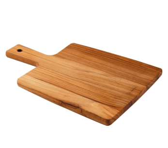 Tramontina Tagliere da cucina in legno di teak FSC 34x23x1,5 cm