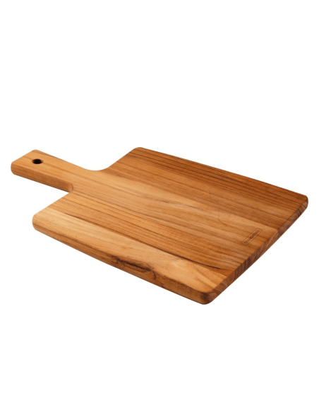 Tramontina Tagliere da cucina in legno di teak FSC 34x23x1,5 cm