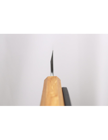 Ko-deba-Messer 12cm handwerklich japanisch Tsunehisa AUS8 Eichenholzgriff