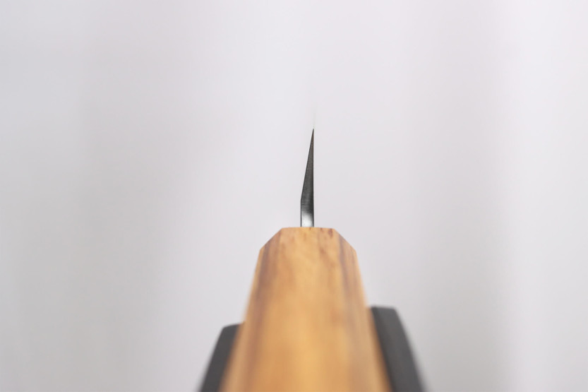 Yanagiba-Messer 24cm handwerklich japanisch Tsunehisa AUS-8 Griff aus Eiche