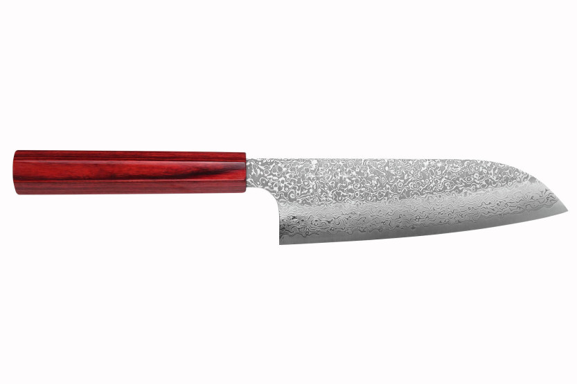 Kei Kobayashi SG2 Damaskus 17 cm håndlaget japansk santokukniv