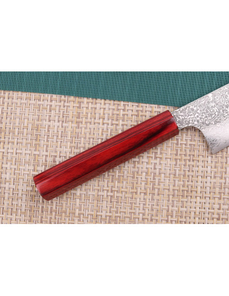 Kei Kobayashi SG2 Damaskus 17 cm håndlaget japansk santokukniv