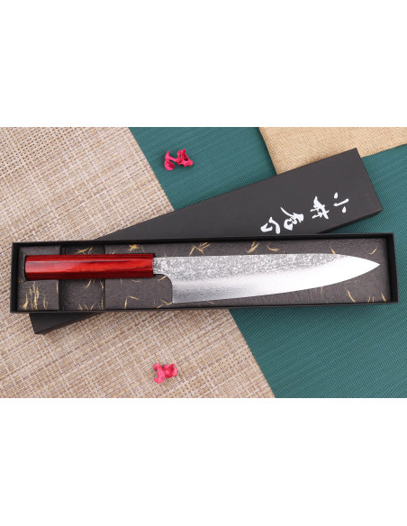 Kei Kobayashi SG2 Damascus 21cm käsintehty japanilainen kokkiveitsi ' s veitsi