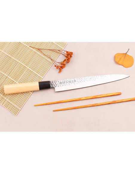21 cm Satake Magoroku Saku japansk sashimi-kniv i magnolia