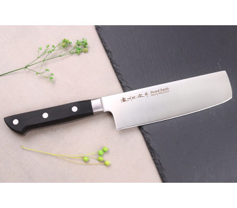 Couteau nakiri 16cm japonais Satake ABS 2