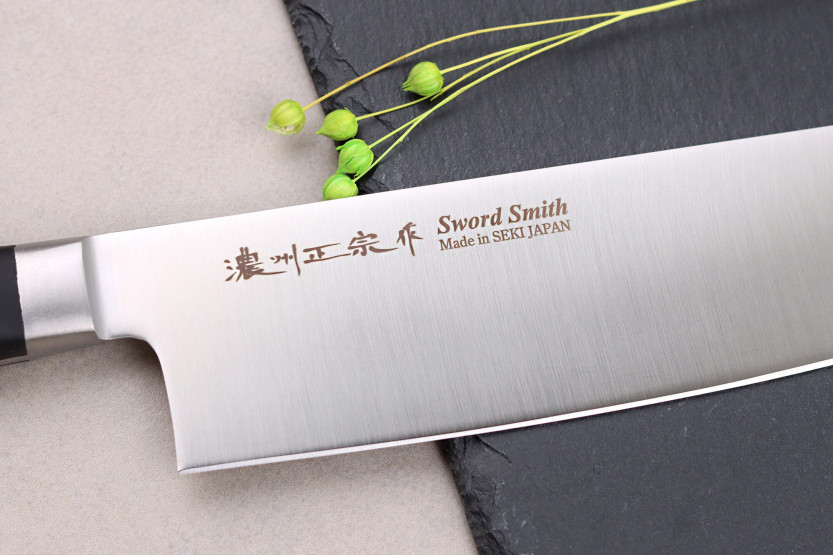 Couteau nakiri 16cm japansk Satake ABS