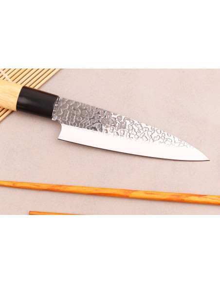 12cm Satake Magoroku Saku japansk deba-kniv i magnolia