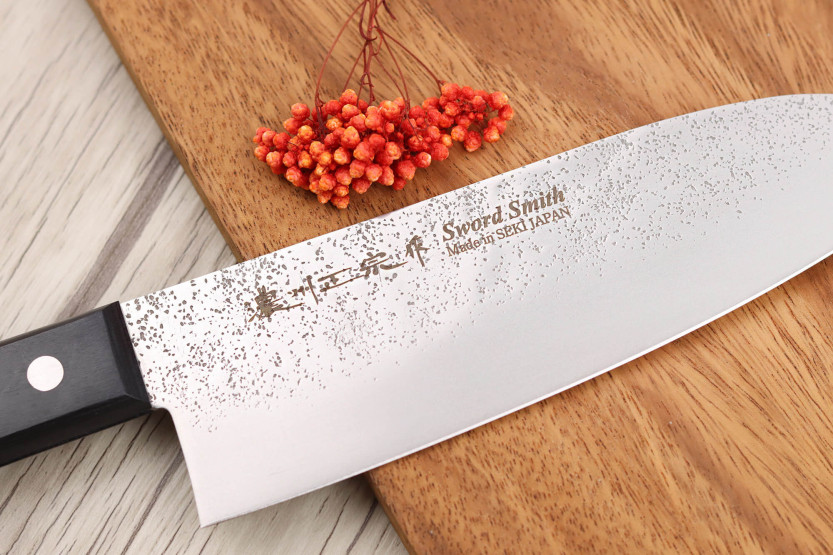 Satake Nashiji 3 japanske knivsæt santoku + nakiri + office