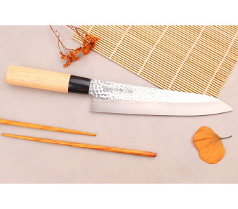 21 cm Satake Magoroku Saku japansk kokkekniv i magnolia 2