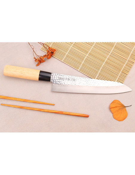 21cm Satake Magoroku Saku japanilainen kokkiveitsi magnoliasta