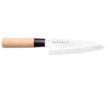 Cuchillo de debate japonés Satake Magoroku Saku 15cm en magnolia