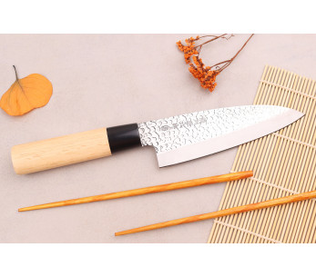 Satake Magoroku Saku, coltello giapponese da 15 cm in magnolia 2