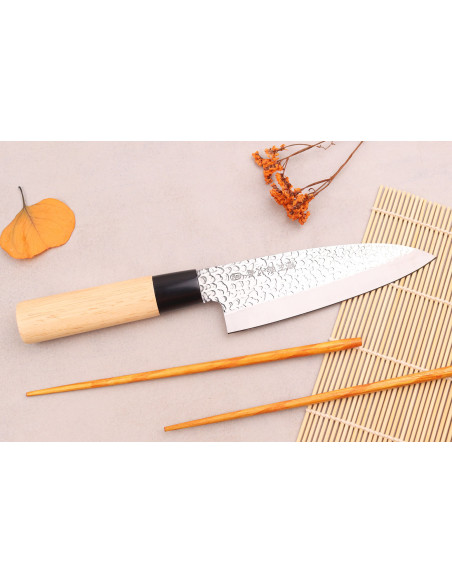 Satake Magoroku Saku, coltello giapponese da 15 cm in magnolia