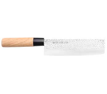 Couteau nakiri 17cm japonais Satake Magoroku Saku en magnolia