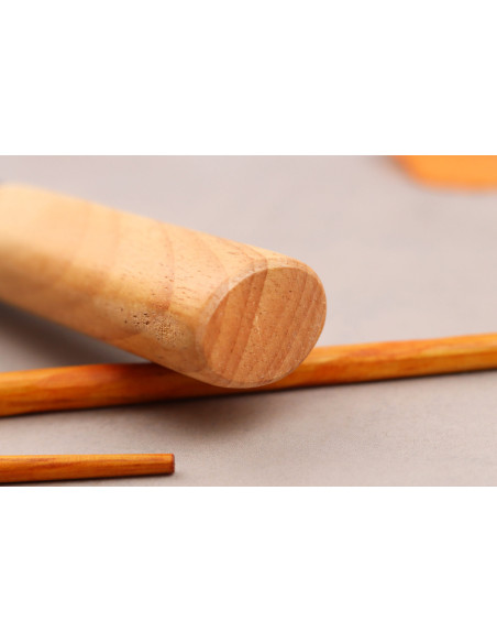 Couteau nakiri 17cm japonais Satake Magoroku Saku en magnolia