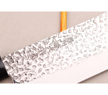 Couteau nakiri 17cm japonais Satake Magoroku Saku en magnolia 2