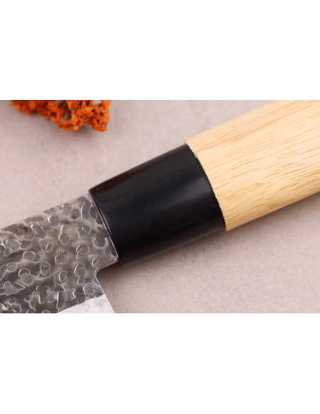 Couteau nakiri 17cm japonais Satake Magoroku Saku en magnolia