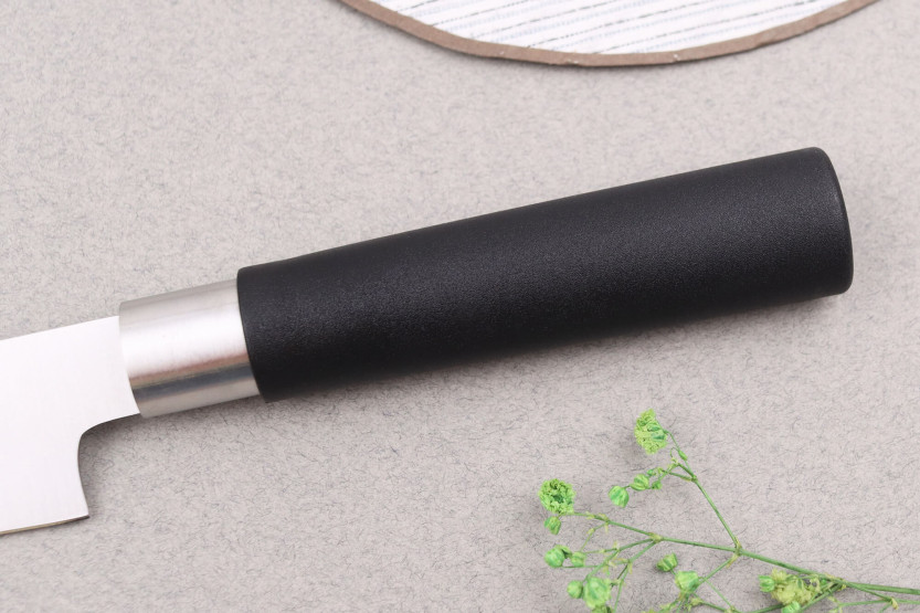 Coltello da sashimi giapponese Satake Masamune Saku da 21 cm in PP nero