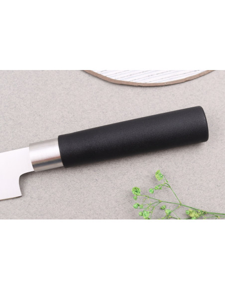 Faca de sashimi japonesa Satake Masamune Saku de 21 cm em PP preto