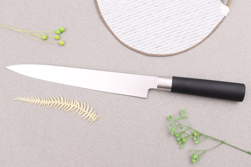 21cm Satake Masamune Saku Japans sashimi mes in zwart PP
