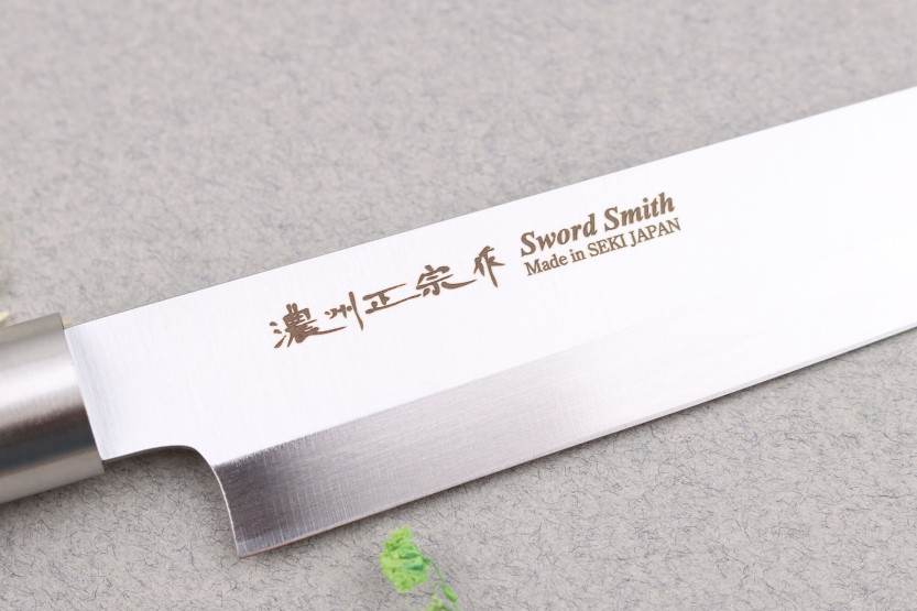 21cm Satake Masamune Saku Japanese sashimi knife in black PP