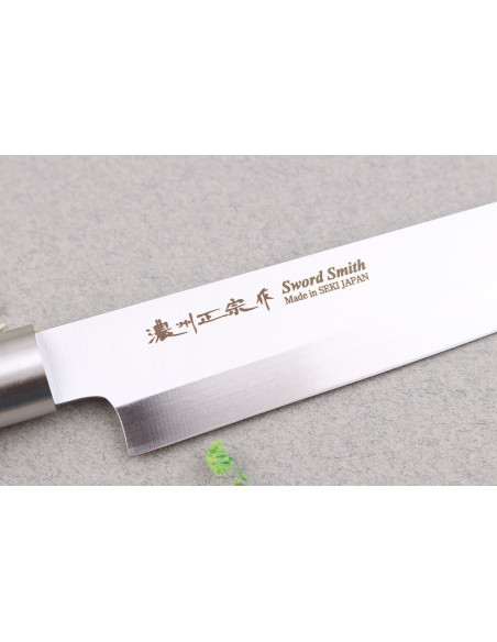 21cm Satake Masamune Saku Japans sashimi mes in zwart PP
