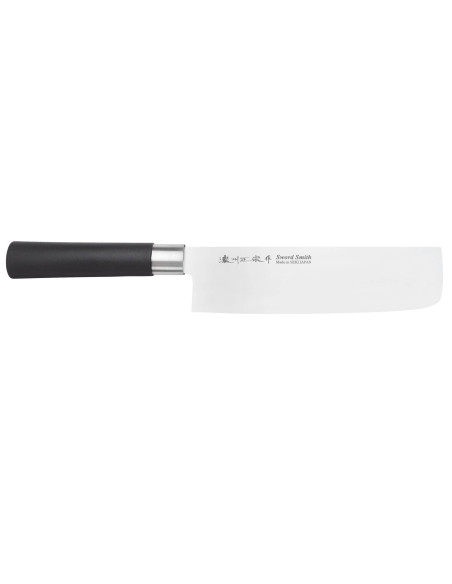 17 cm japansk Satake Masamune Saku nakiri-kniv i sort PP