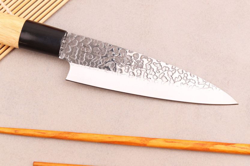 Set van 2 Satake Magoroku Saku santoku + deba Japanse messen
