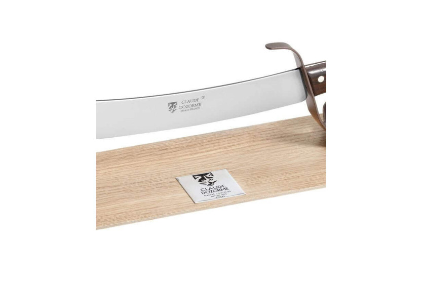 Claude Dozorme champagnesvärd 34cm elegant design + presentationsställ