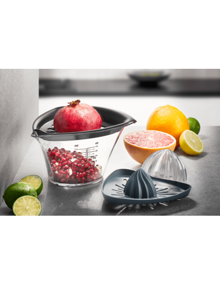 Gefu Fruti 2 en 1 descorazonador y exprimidor de granadas