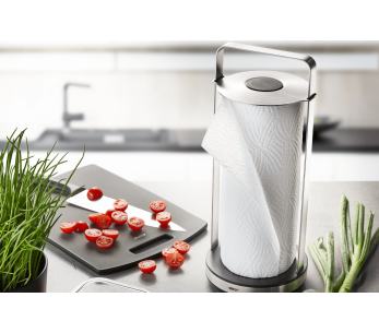 Portarrollos de cocina Gefu Smartline acero inoxidable/polímero 34cm 2