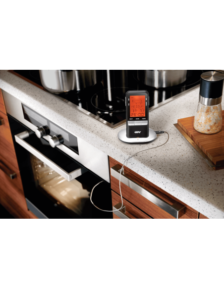 Gefu Handi mobile digital cooking thermometer 0°C to 250°C with stainless steel probe